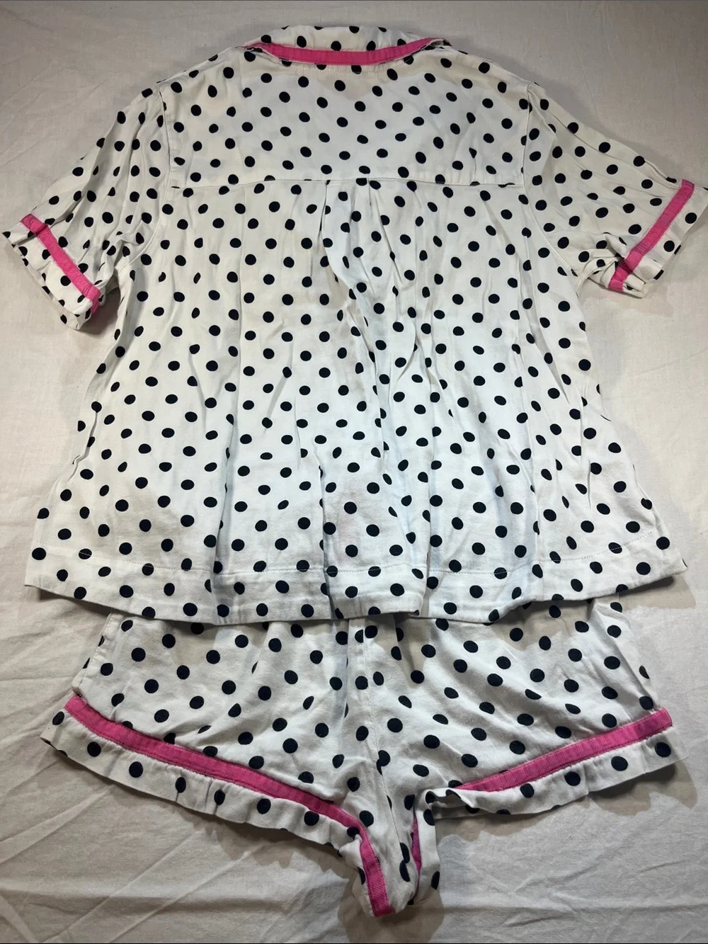 Kate Spade New York Scattered Dot Shorty PJ Set Size Small